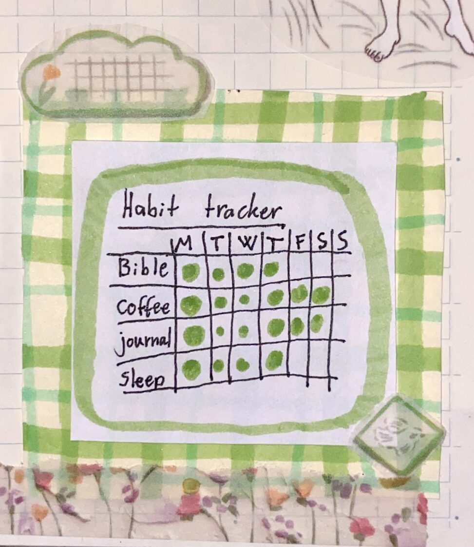 Habit tracker - my life in one week