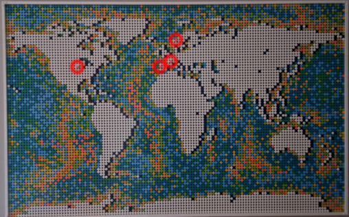 Lego World Map