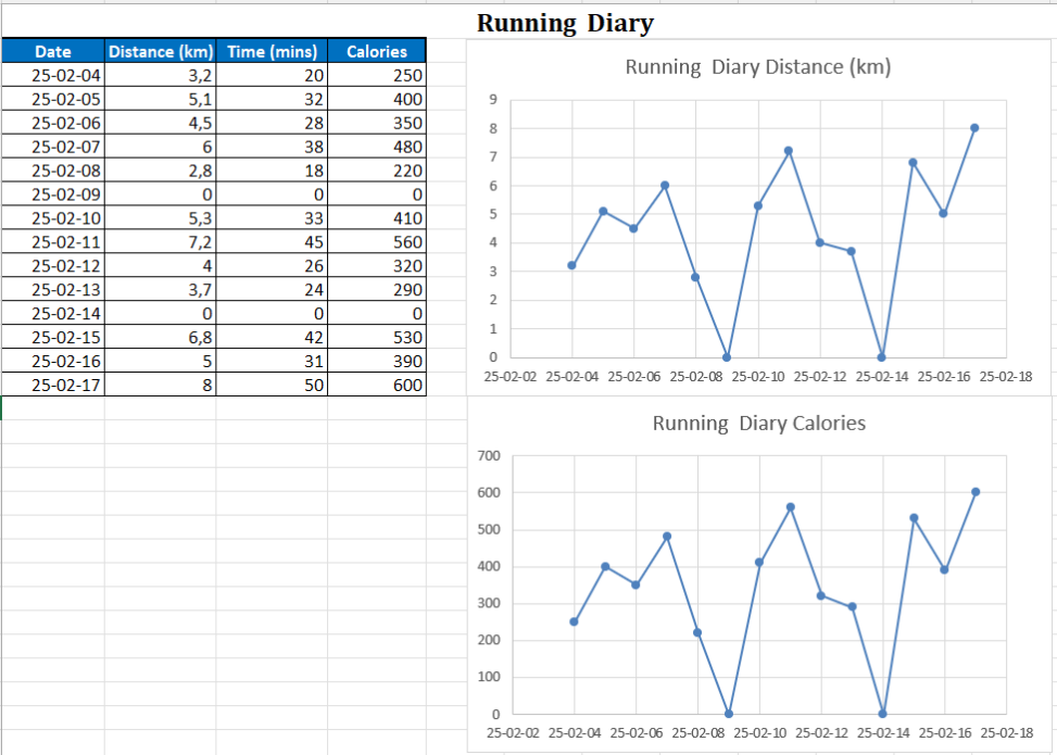 Running Diary