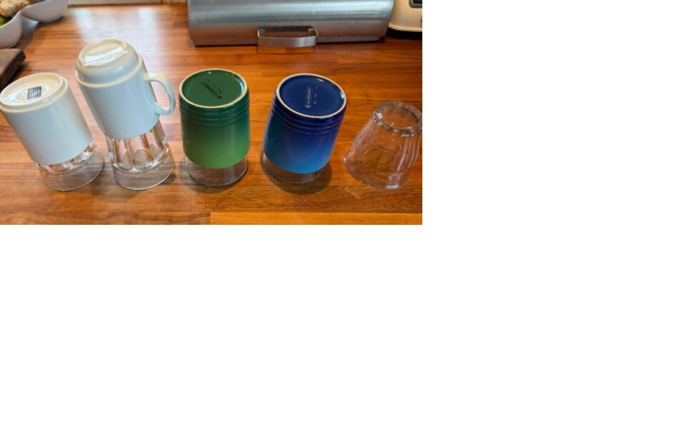 Antall glass vann og kaffe uke 8