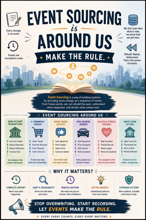 event sourcing is around us